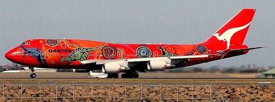 aboriginal-art-on-plane
